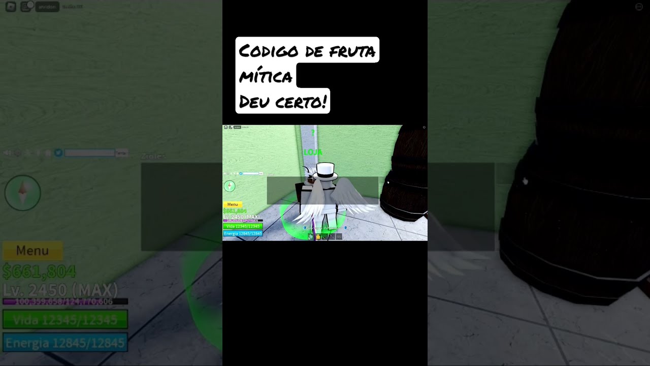 código de fruta mítica blox fruits 2023 #bloxfruits #roblox #shorts 